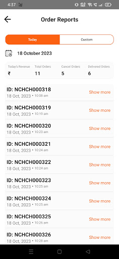 FDX Merchant Screen 2
