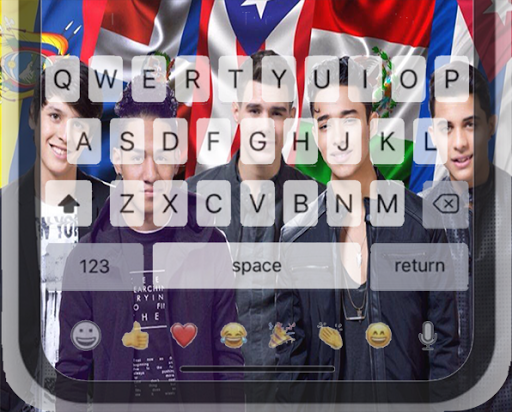 Handsome Cute CNCO Keyboard Theme - v7.0