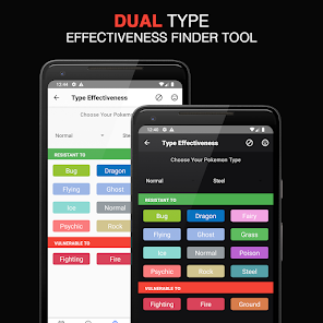 New Easy to Read Dual Type Effectiveness App! : r/TheSilphRoad