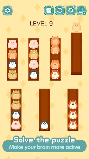 Animal Puzzle：Color Sort Game Screen 2