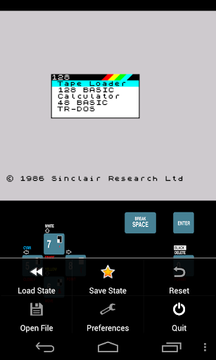 USP - ZX Spectrum Emulator 0.0.86.14 screenshots 4