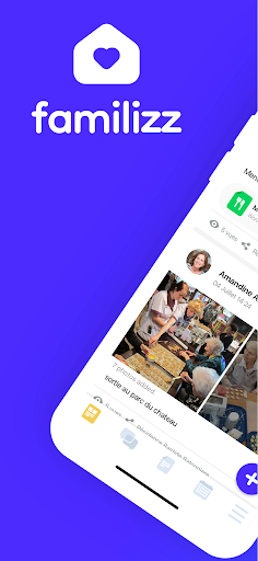 Android application Familizz screenshort