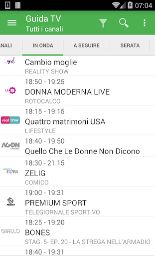 TV Guide Italy Screen 2