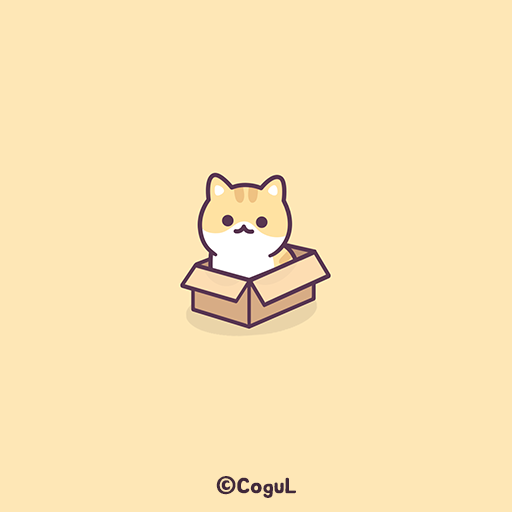 카카오톡 테마 - 치즈 박스냥이 logo