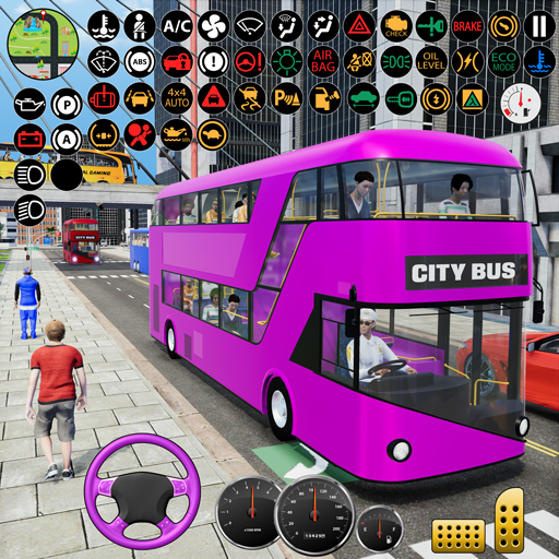 US Bus Simulator Bus Games 3D Screen 3