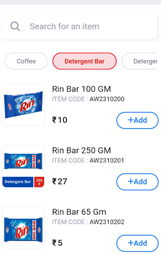 Ahalya Wholesale Store Screen 3