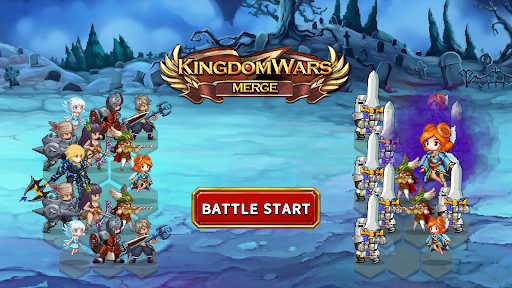 Android application Kingdom Wars Merge screenshort