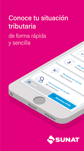 Android application Emprender SUNAT screenshort