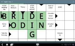 screenshot of Crosswords