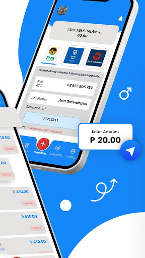 ARIEL - Airtime, BPC & Bills Screen 2