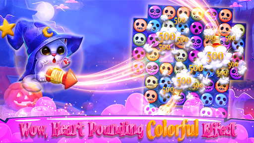 Game Match 3 - Candy Halloween