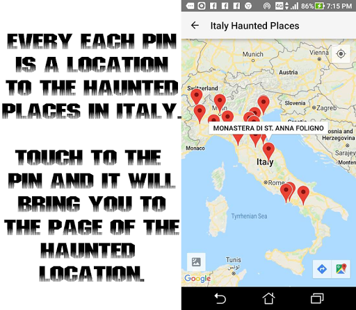 Italy Ghost Tour Guide
