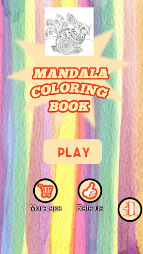 Android application Coloring antistress Mandalas screenshort