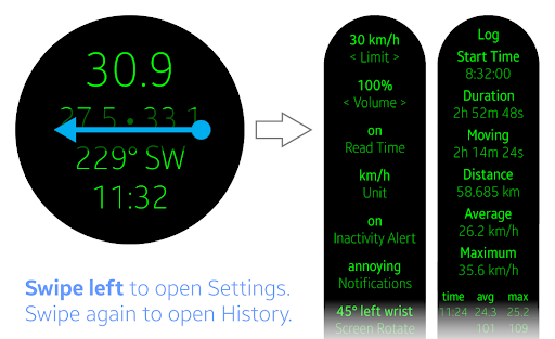 Always-On Speed (Demo) Screen 3