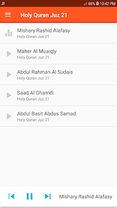 Holy Quran Juz 21 MP3