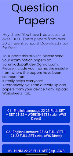 Quick Revise Screen 2