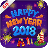 New Year GIF 2018 Collection icon