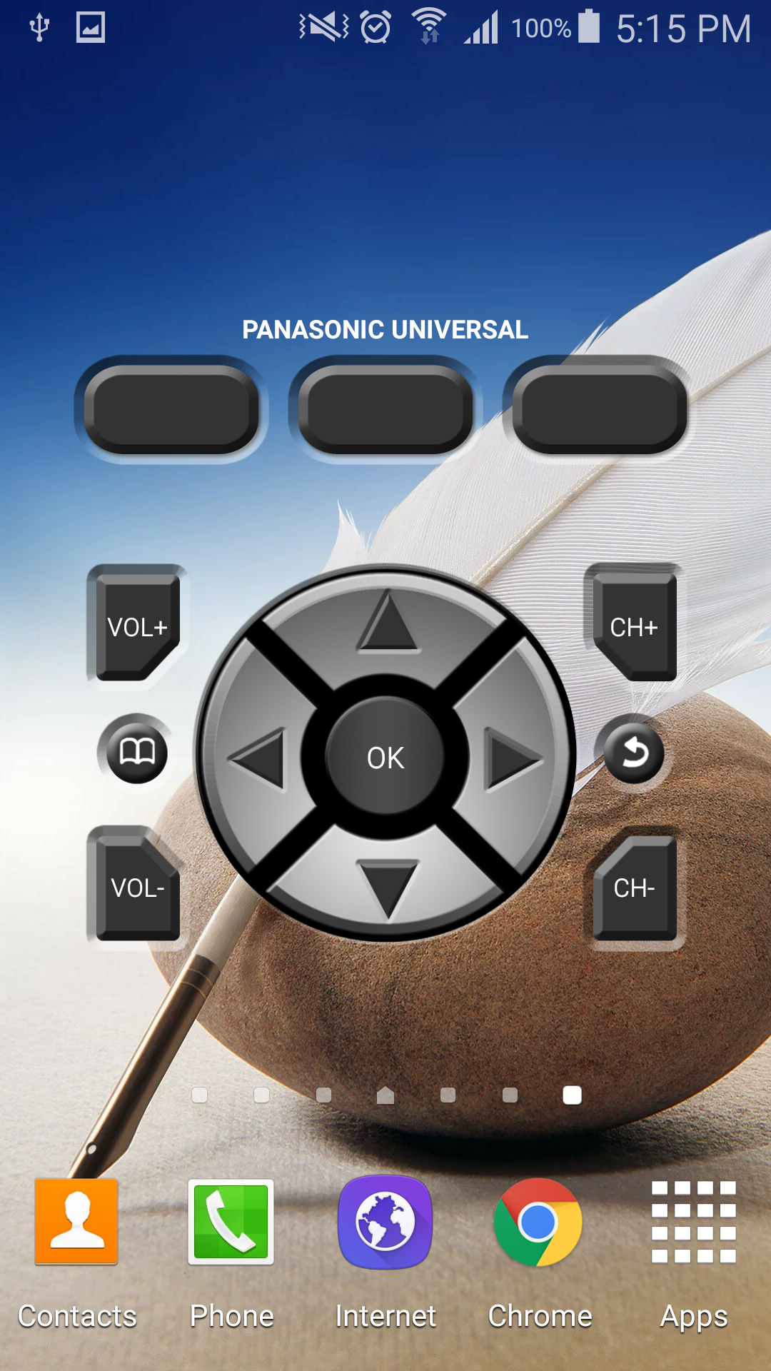 Android application Castreal Remote Control screenshort