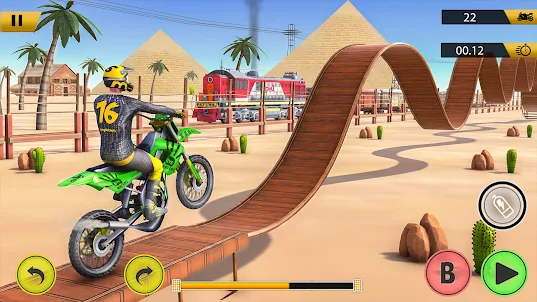 Bike Stunt Games: Offline Race