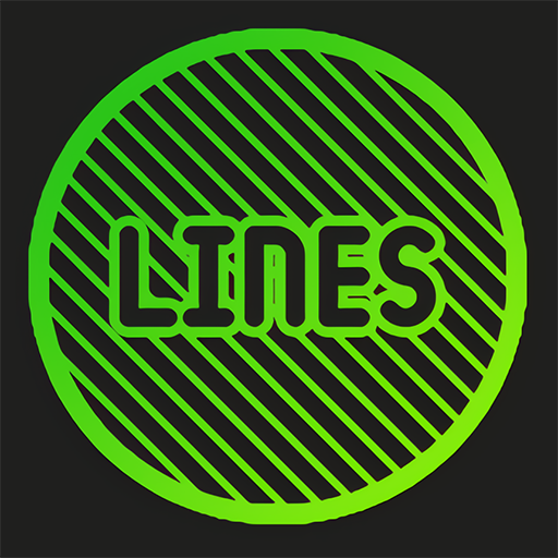 Lines Circle - Neon Icon Pack logo