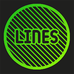 Lines Circle - Neon Icon Pack MOD