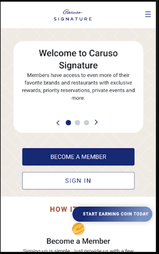 Caruso Signature Screen 3