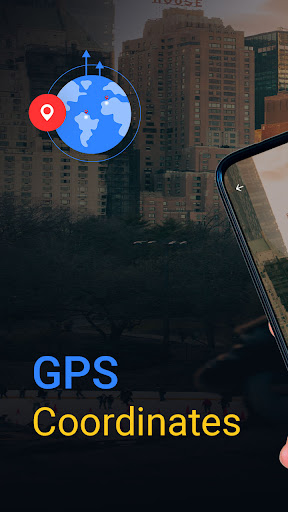 Android application GPS Coordinates Location Photo screenshort