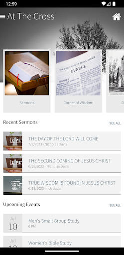 Android application At The Cross Antrim screenshort