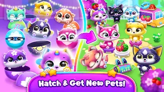 Fluvsies Merge Party screenshot 1