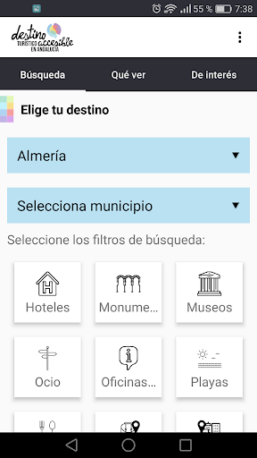Turismo Accesible en Andalucía Screen 2