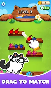 Cat & Fruit: Triple Match 2D