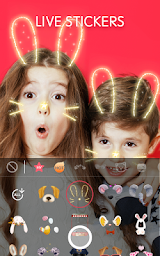 Face Camera: Live Stickers