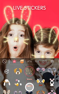 Face Camera: Live Stickers Screenshot