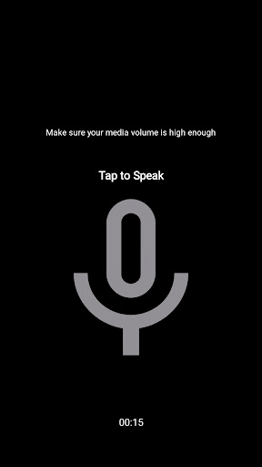 Android application Simple Megaphone screenshort