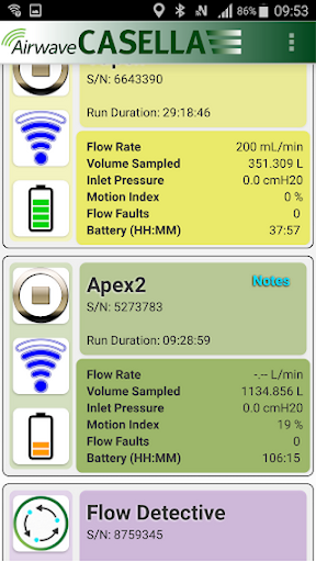 Android application Airwave screenshort