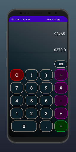 MyScientificCalculator Screen 2