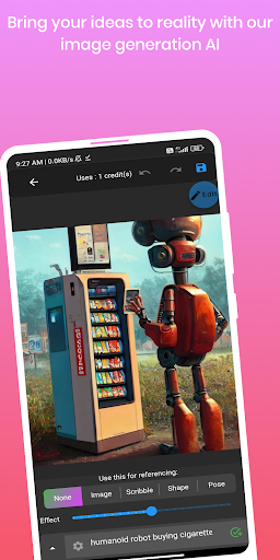 Android application AutoMake screenshort