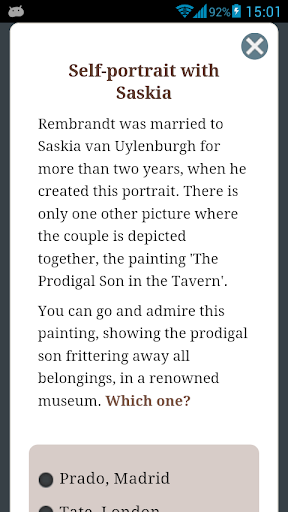Rembrandt Advent Calendar Screen 3