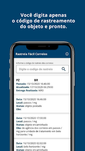 Rastreia Fácil - Correios Screen 2