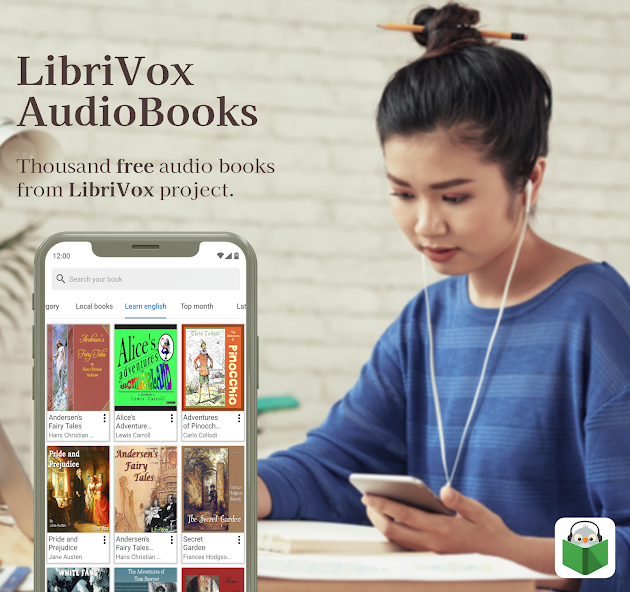 LibriVox AudioBooks : Listen free audio books 2.8.4 APK + Мод (Unlimited money) за Android