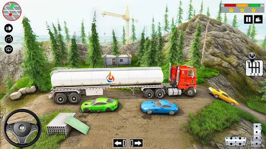 شاحنة ناقلة النفط لعبة القيادة