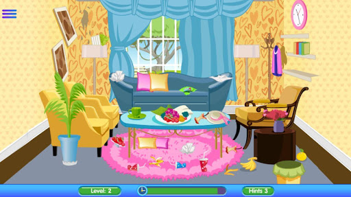 House cleaning games full of many stages