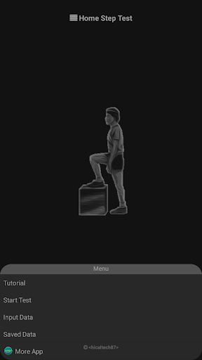 Android application Home Step Test screenshort
