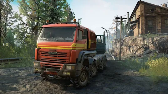 Simulador de caminhão de lama