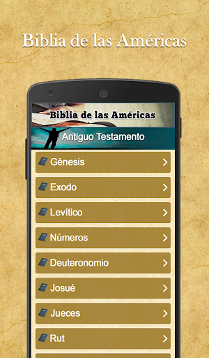 Biblia de las Américas Screen 3