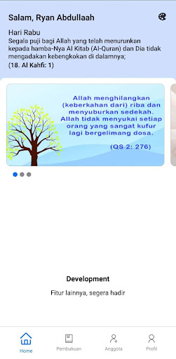 Android application Pembukuan Umum dan ZIS screenshort