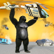 Crazy Gorilla Smash City Attack Prison Escape Game