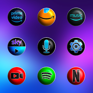 Pixly Fluo 3D – Icon Pack 4.8 Apk 5