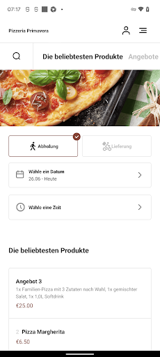 Primavera Pizzeria Dietzenbach Screen 3