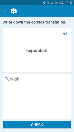 French-Turkish Dictionary screenshot 5